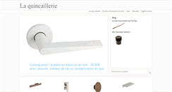 Desktop Screenshot of laquincaillerie.com